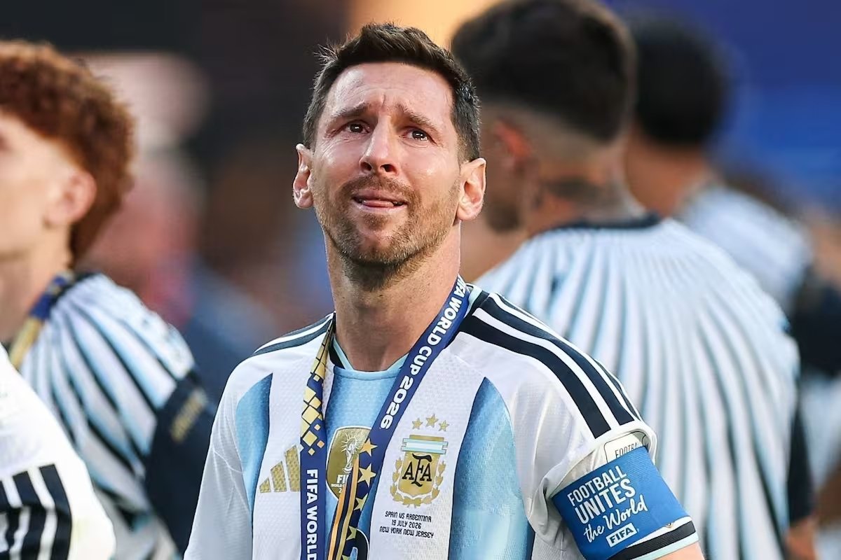 Lionel Messi anunció su retiro de la Selección Argentina