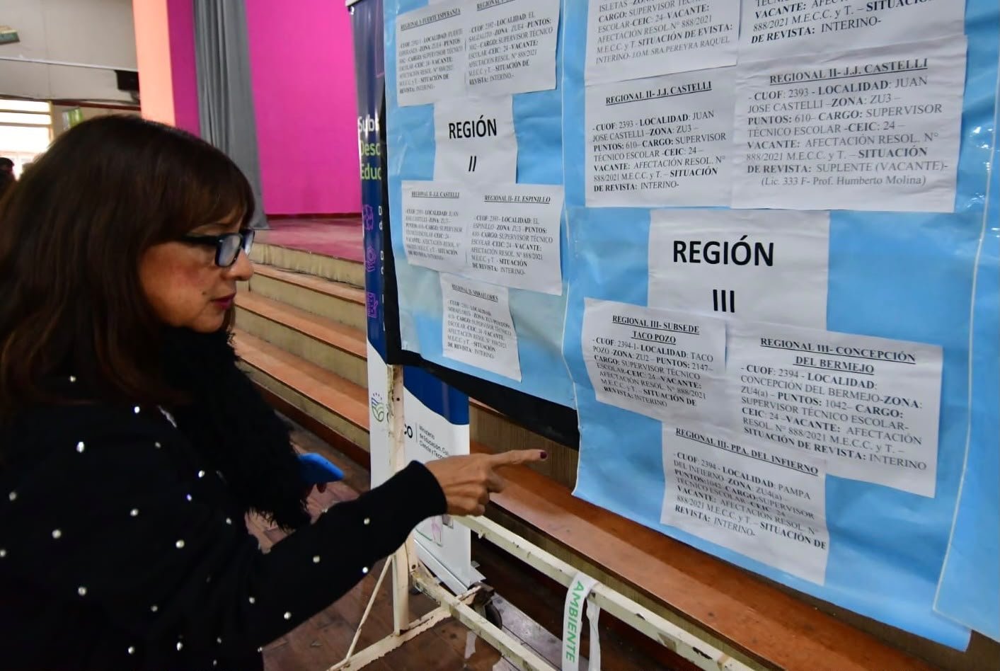 Educación: Este lunes 14 se realizará el acto de ofrecimiento de cargos para supervisores