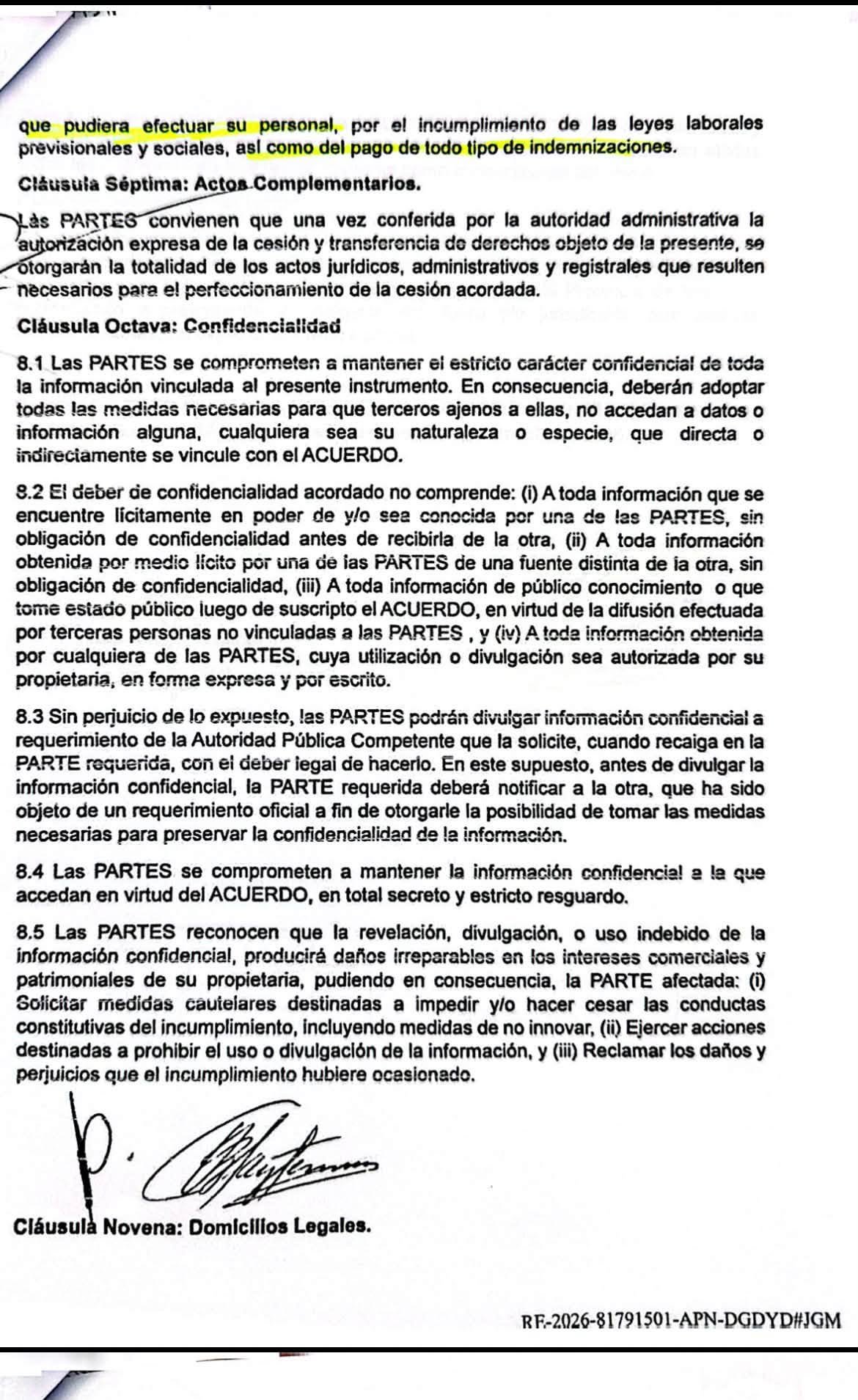 Imagen pegada