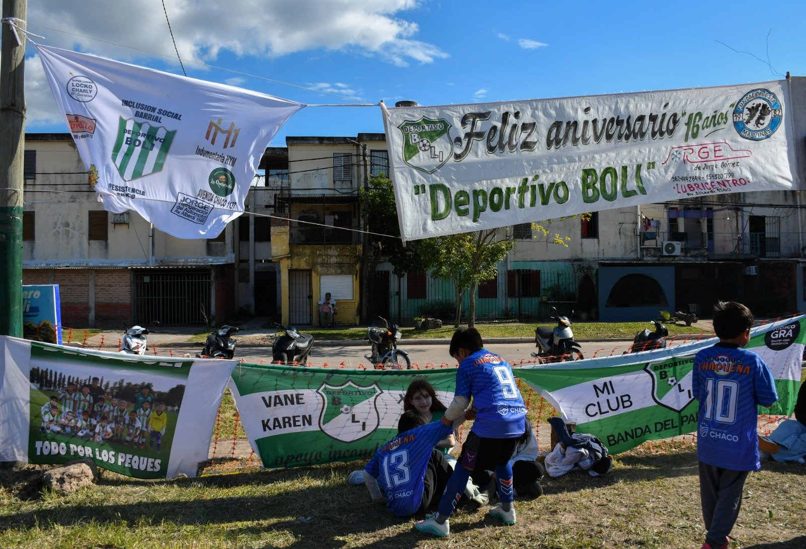 El Deportivo Boli celebró su aniversario junto al programa “Resistencia Juega”